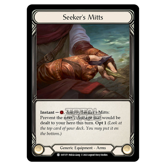 Flesh & Blood - Outsiders - Seeker's Mitts - OUT177