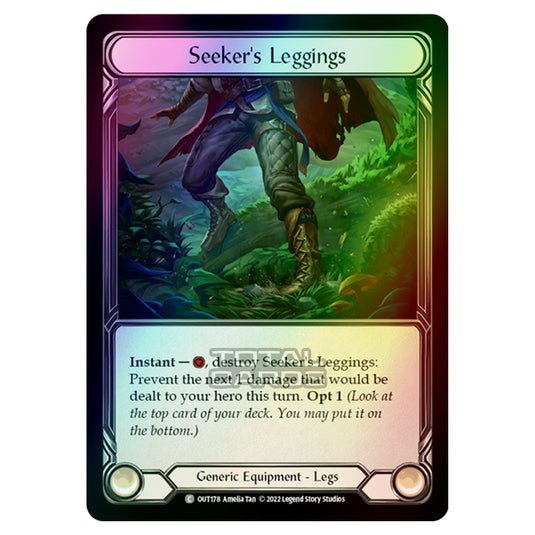 Flesh & Blood - Outsiders - Seeker's Leggings (Rainbow Foil) - OUT178