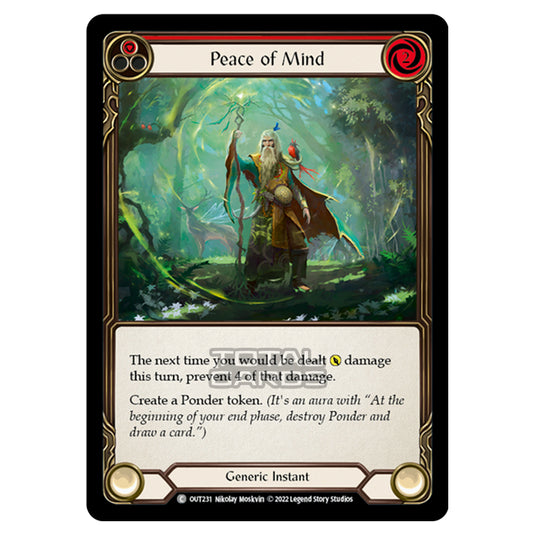 Flesh & Blood - Outsiders - Peace of Mind (Red) - OUT231