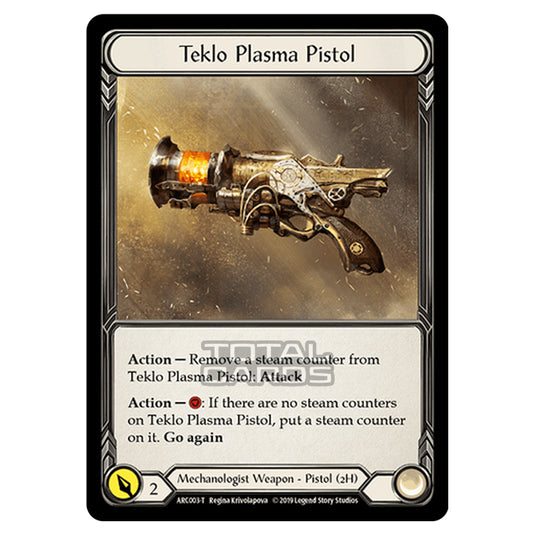 Flesh & Blood - Arcane Rising - Teklo Plasma Pistol (Token) - ARC003