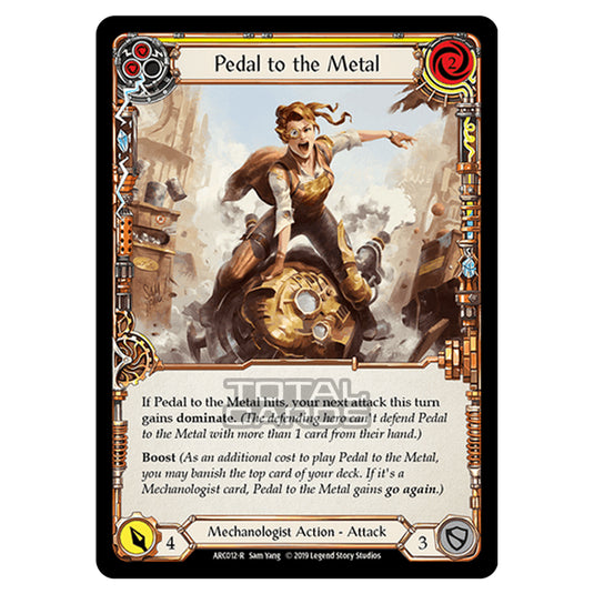 Flesh & Blood - Arcane Rising - Pedal to the Metal (Rare) - ARC012