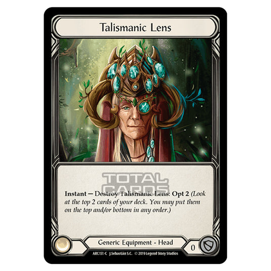 Flesh & Blood - Arcane Rising - Talismanic Lens (Common) - ARC151 (Rainbow Foil)