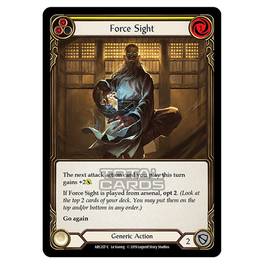 Flesh & Blood - Arcane Rising - Force Sight (Common) - ARC207