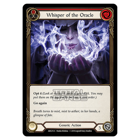 Flesh & Blood - Arcane Rising - Whisper of the Oracle (Common) - ARC215