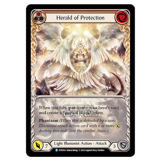 Flesh & Blood - Dusk Till Dawn - Herald of Protection - DTD014