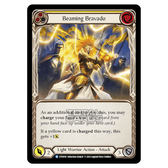 Flesh & Blood - Dusk Till Dawn - Beaming Bravado (Yellow) - DTD058
