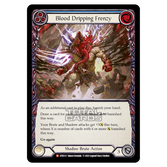 Flesh & Blood - Dusk Till Dawn - Blood Dripping Frenzy - DTD111