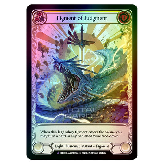 Flesh & Blood - Dusk Till Dawn - Figment of Judgment (Cold Foil) - DTD006