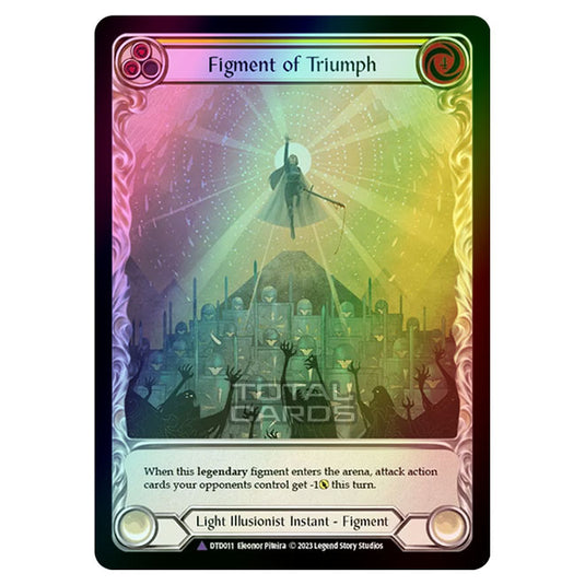 Flesh & Blood - Dusk Till Dawn - Figment of Triumph (Cold Foil) - DTD011