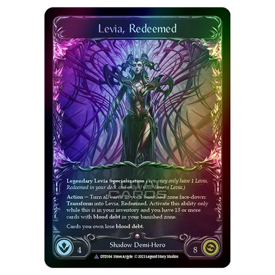 Flesh & Blood - Dusk Till Dawn - Levia, Redeemed (Cold Foil) - DTD164