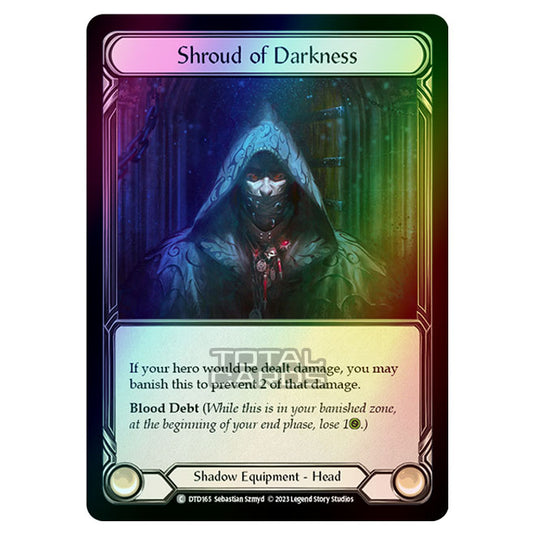 Flesh & Blood - Dusk Till Dawn - Shroud of Darkness (Cold Foil) - DTD165