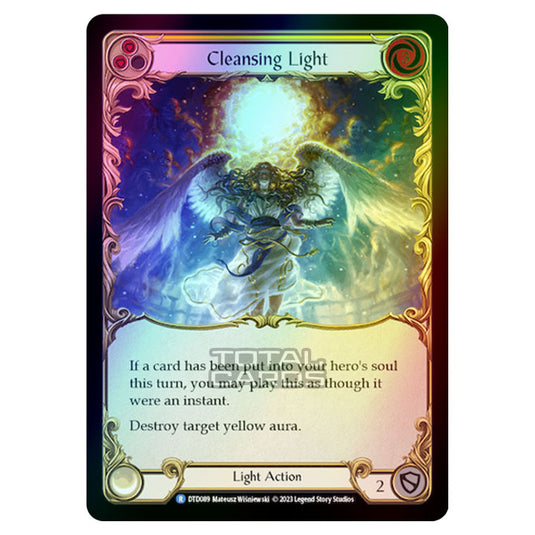 Flesh & Blood - Dusk Till Dawn - Cleansing Light (Yellow) (Rainbow Foil) - DTD089