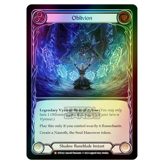 Flesh & Blood - Dusk Till Dawn - Oblivion (Rainbow Foil) - DTD142