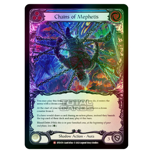 Flesh & Blood - Dusk Till Dawn - Chains of Mephetis (Rainbow Foil) - DTD170