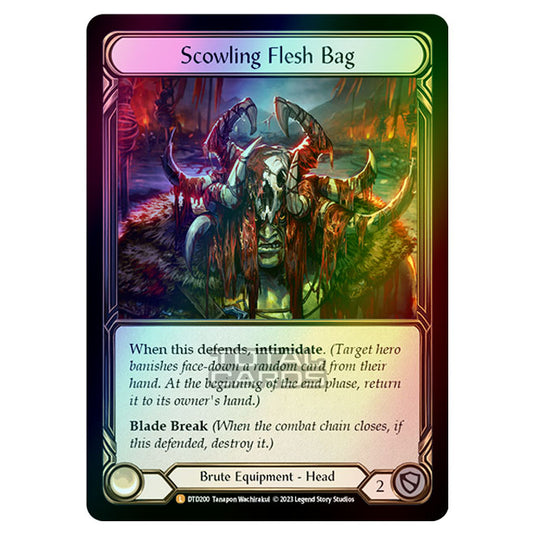Flesh & Blood - Dusk Till Dawn - Scowling Flesh Bag (Rainbow Foil) - DTD200