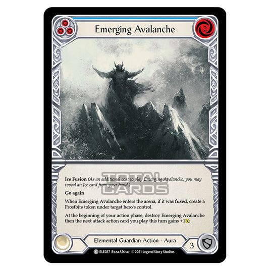 Flesh & Blood - Tales of Aria - Emerging Avalanche (Common) ELE027