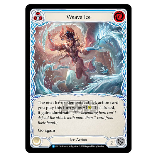 Flesh & Blood - Tales of Aria - WEAVE ICE (Rare) ELE156