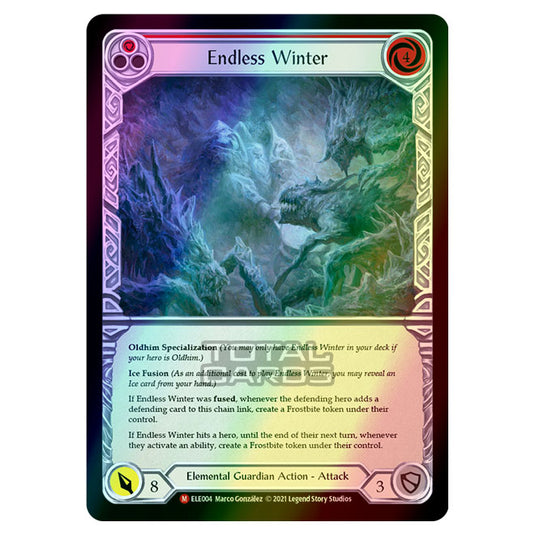 Flesh & Blood - Tales of Aria - Endless Winter (Majestic) ELE004 (Rainbow Foil)