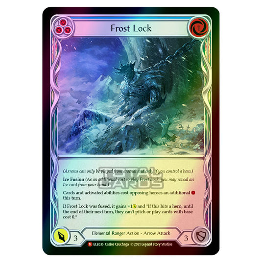 Flesh & Blood - Tales of Aria - FROST LOCK (Majestic) ELE035 (Rainbow Foil)
