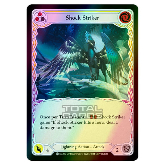 Flesh & Blood - Tales of Aria - SHOCK STRIKER (Common) ELE196 (Rainbow Foil)