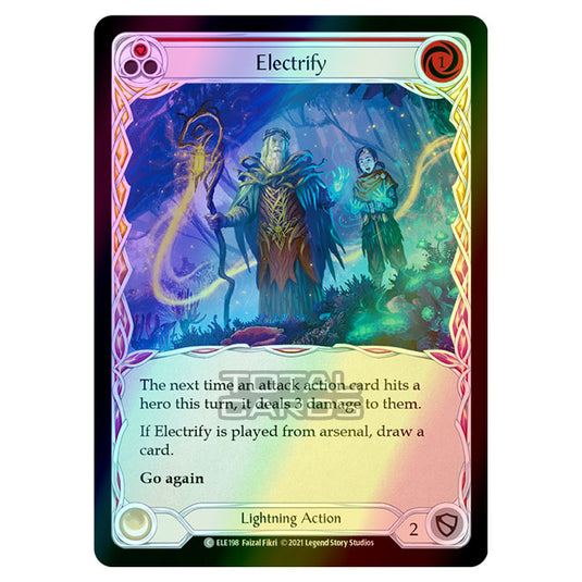 Flesh & Blood - Tales of Aria - ELECTRIFY (Common) ELE198 (Rainbow Foil)