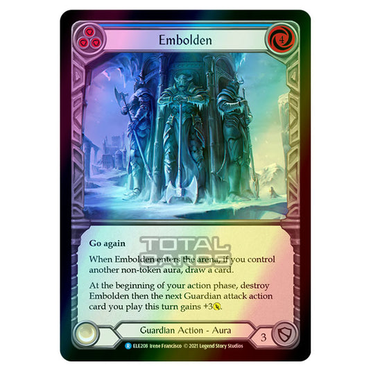 Flesh & Blood - Tales of Aria - EMBOLDEN (Rare) ELE208 (Rainbow Foil)