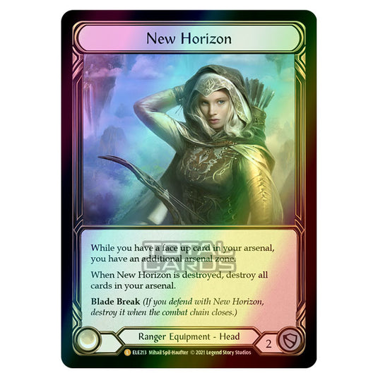 Flesh & Blood - Tales of Aria - NEW HORIZON (Legendary) ELE213 (Cold Foil)