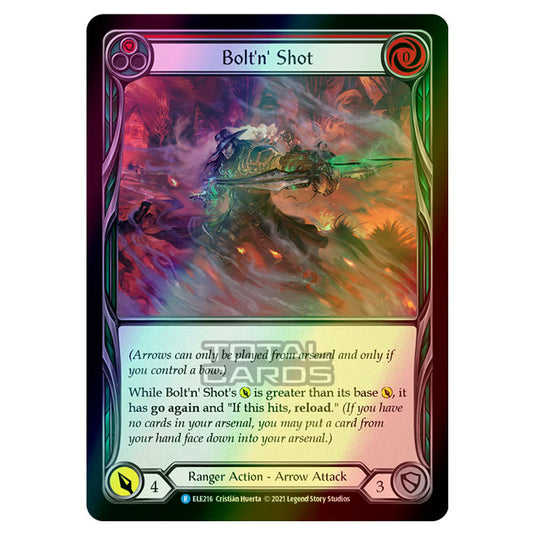 Flesh & Blood - Tales of Aria - BOLT'N SHOT (Rare) ELE216 (Rainbow Foil)