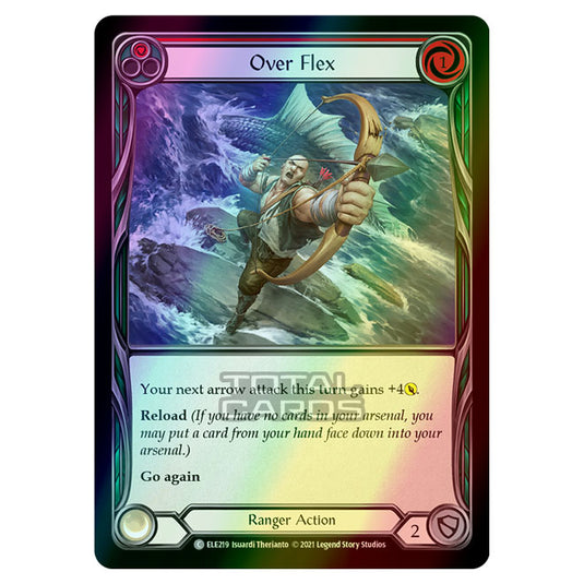 Flesh & Blood - Tales of Aria - OVER FLEX (Common) ELE219 (Rainbow Foil)