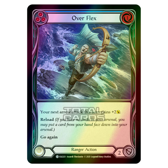Flesh & Blood - Tales of Aria - OVER FLEX (Common) ELE221 (Rainbow Foil)