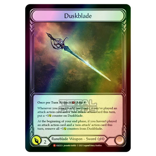 Flesh & Blood - Tales of Aria - DUSKBLADE (Majestic) ELE223 (Cold Foil)