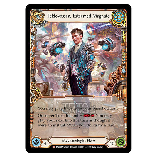 Flesh & Blood - Bright Lights - Teklovossen, Esteemed Magnate - EVO007