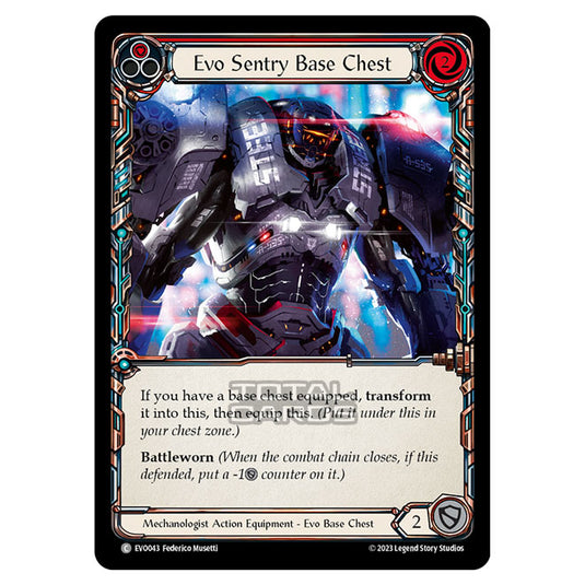 Flesh & Blood - Bright Lights - Evo Sentry Base Chest - EVO043