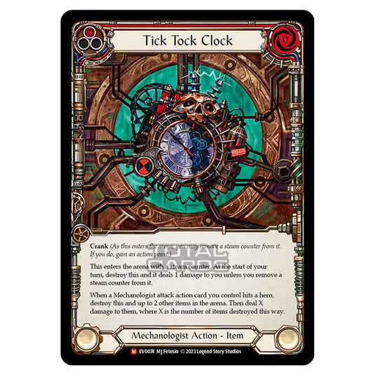 Flesh & Blood - Bright Lights - Tick Tock Clock - EVO074