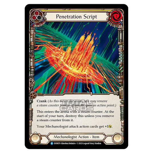 Flesh & Blood - Bright Lights - Penetration Script - EVO079