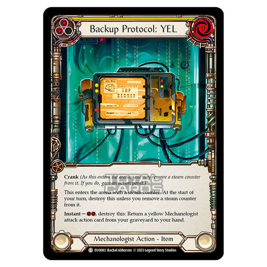 Flesh & Blood - Bright Lights - Backup Protocol: YEL - EVO082