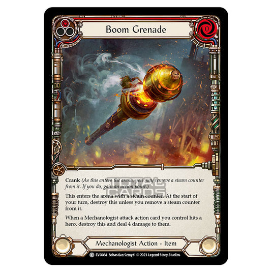 Flesh & Blood - Bright Lights - Boom Grenade (Red) - EVO084