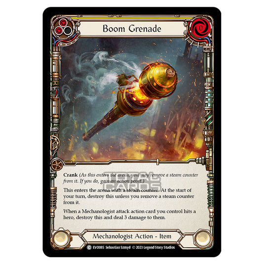 Flesh & Blood - Bright Lights - Boom Grenade (Yellow) - EVO085