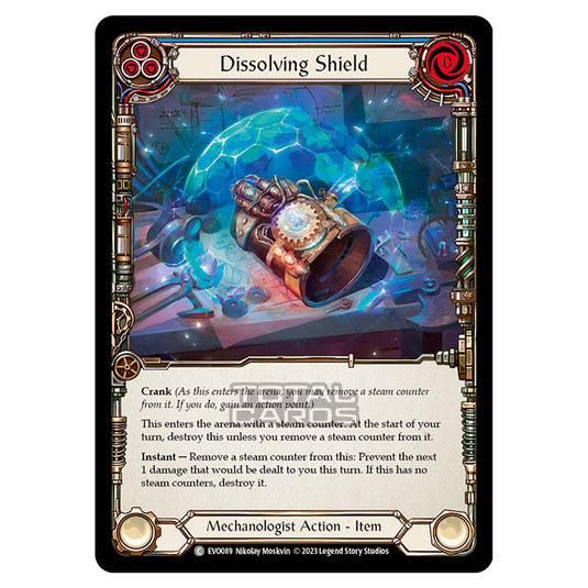 Flesh & Blood - Bright Lights - Dissolving Shield (Blue) - EVO089