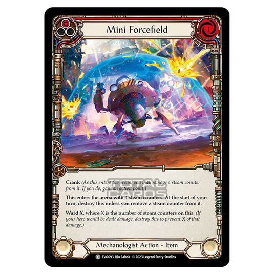 Flesh & Blood - Bright Lights - Mini Forcefield (Red) - EVO093