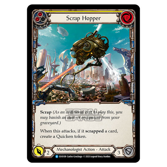 Flesh & Blood - Bright Lights - Scrap Hopper (Yellow) - EVO109
