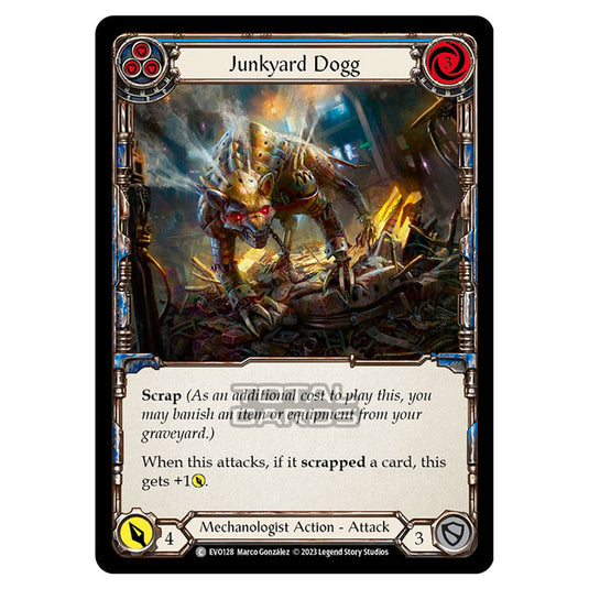 Flesh & Blood - Bright Lights - Junkyard Dogg (Blue) - EVO128