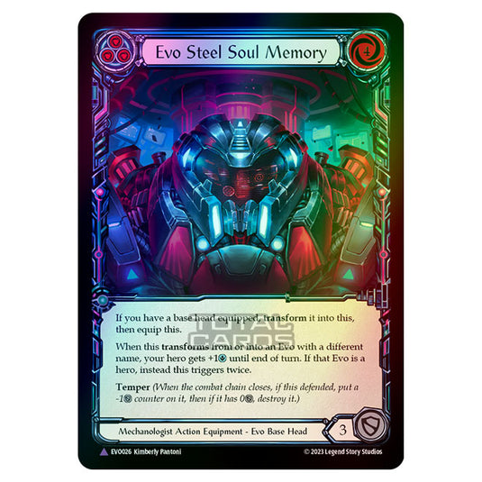 Flesh & Blood - Bright Lights - Evo Steel Soul Memory (Cold Foil) - EVO026