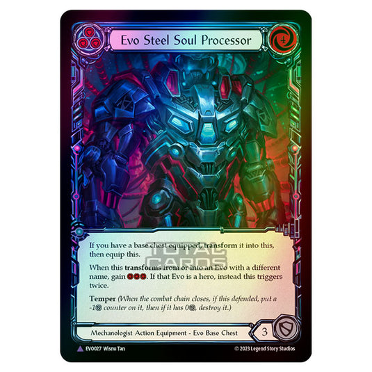 Flesh & Blood - Bright Lights - Evo Steel Soul Processor (Cold Foil) - EVO027