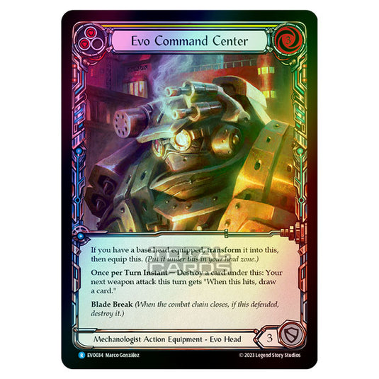 Flesh & Blood - Bright Lights - Evo Command Center (Cold Foil) - EVO034