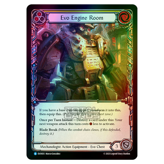 Flesh & Blood - Bright Lights - Evo Engine Room (Cold Foil) - EVO035