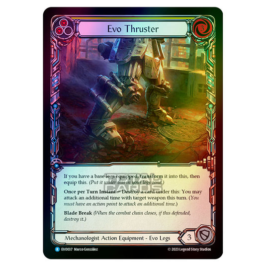 Flesh & Blood - Bright Lights - Evo Thruster (Cold Foil) - EVO037