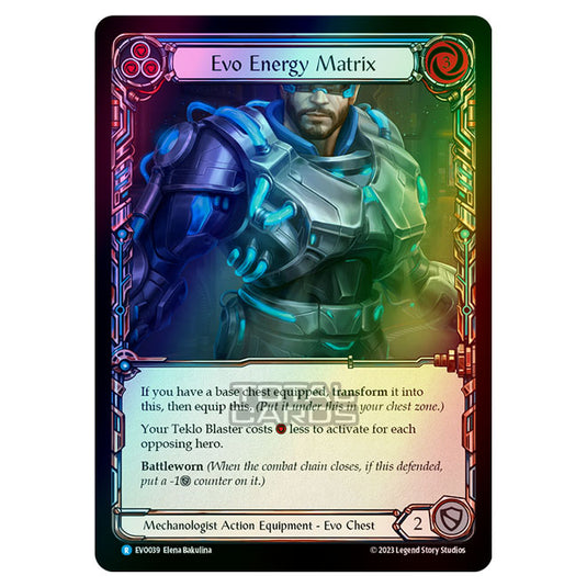 Flesh & Blood - Bright Lights - Evo Energy Matrix (Cold Foil) - EVO039