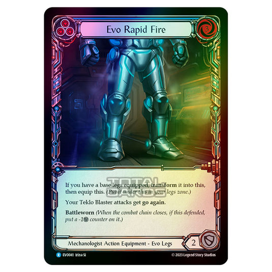 Flesh & Blood - Bright Lights - Evo Rapid Fire (Cold Foil) - EVO041