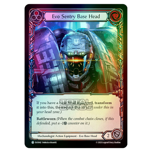 Flesh & Blood - Bright Lights - Evo Sentry Base Head (Cold Foil) - EVO042